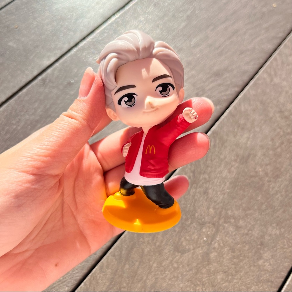 McDonalds BTS Korean Kpop RM Toy Figurine!